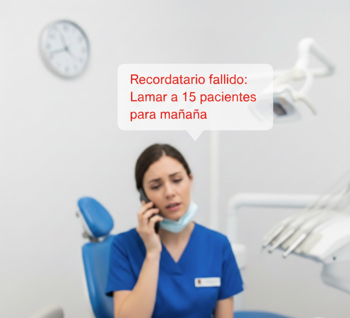 La higienista teleoperadora